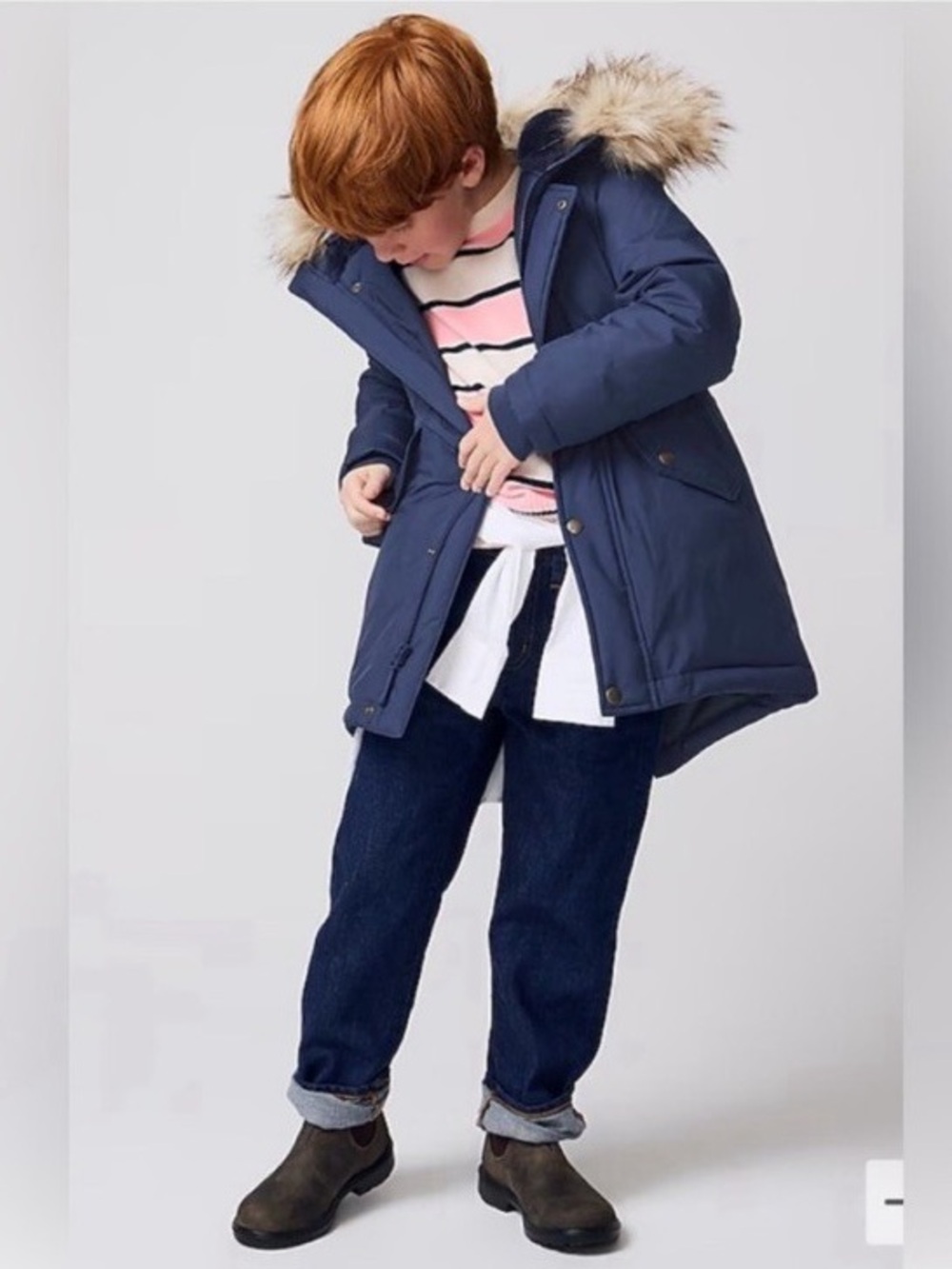 J.Crew Crewcuts Boys’ Fishtail Down Parka Coat